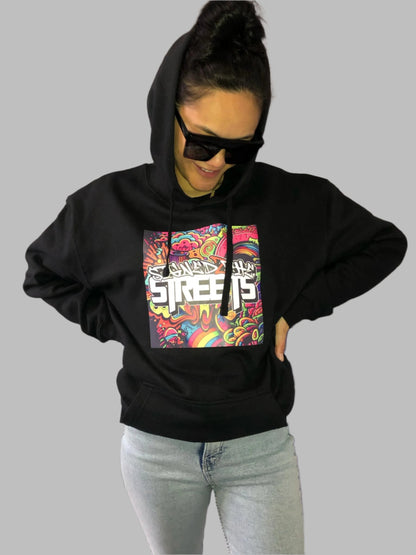 Brand Logo Hoodie - Black