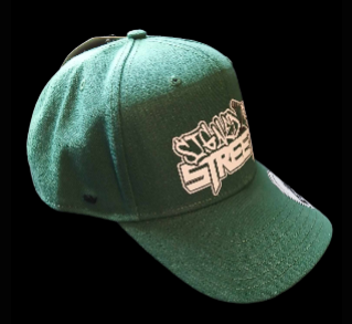 S2TS DARK GREEN Adult High Profile 6 Panel Snapback - GOLD 2