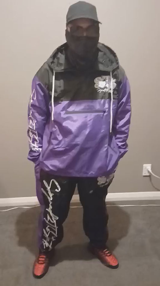 Windbreaker Set "Purple"