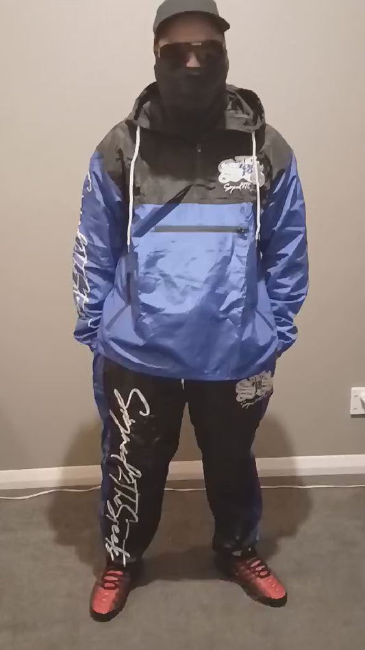 Windbreaker Set "Blue"